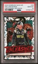 2023 PANINI DONRUSS NASCAR UNLEASHED XPLOSION #U5 WILLIAM BYRON 6/10 PSA 10 picture