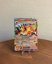 Pokémon TCG Flareon EX 014/131 Play Prize Stamp Series 7 Pack Fresh Prismatic picture