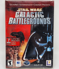 SEALED STAR WARS GALACTIC BATTLEGROUNDS CLONE CAMPAIGNS SMALL BOX MAC OS APPLE picture