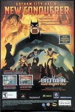 Batman Rise of Sin Tzu Magazine Print Ad 2004 PS2 Xbox Gamecube Game Boy Advance picture