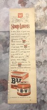 ( 1950’s) Wilson’s BV Soup Food Magazine Ad 0C26 picture