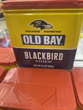 McCormick & Co. OLD BAY Blackbird Baltimore Ravens Seasoning 6.5 Oz. New picture