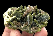275 CT Natural Epidote & Axinite Crystal Cluster | Unique Mineral Specimen from picture