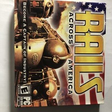 Video Game PC Rails Across America NEW SEALED Jewel picture