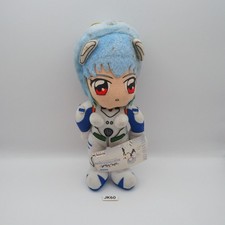 JK60 JUNK Neon Genesis Evangelion  Rei Ayanami SEGA 2001 Plush 8.5