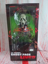 Roger L Jackson Signed Mezco Toys LDD Ghostface Lives With JSA COA picture