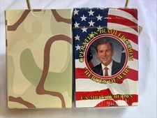 Iraq's Most Wanted & Operation Iraqi Freedom Heroes of War Playing Cards 2 Sets picture
