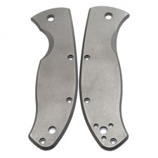 Flytanium Tenacious Grade 5 Titanium Construction Scales Made To Fit Spyderco picture