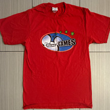 Disney Channel Games Red T-Shirt Adult Size S  Port & Company picture