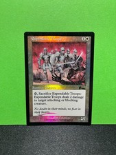 FOIL Expendable Troops / Dispensable Troops - MTG Magic picture