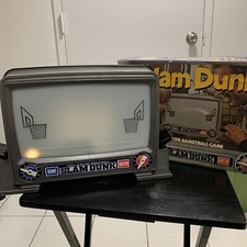 Vintage Tomy TV-TYPE Game SLAM DUNK ELECTRO BASKETBALL in Box 1976 In Box Rare picture