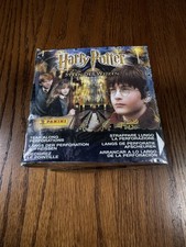 2001 Panini Harry Potter Philosopher's Stone Sealed Sticker Box 50 Packets Italy picture