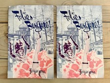 2 VTG Folies Bergere 1st Edition 1959 & 1961 Hotel Tropicana Las Vegas Programs picture