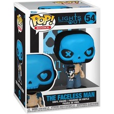 Funko POP Into Darkness Lights Out The Faceless Man Figure 54 + Protector picture