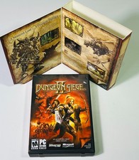 Dungeon Siege II (PC Computer Game 2005) COMPLETE w/ Box manual 4 discs LB1 picture