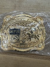 Brand New Men's 2024 NFR Gold Buckle picture