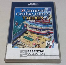 Carnival Cruise Lines Tycoon Island Hopping 2005 PC Game CD Rom 2005 picture