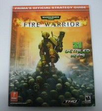 Warhammer 40k Fire Warrior Prima Official Strategy Guide PS2 PC THQ - new picture