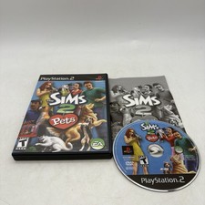 The Sims 2 Pets PlayStation 2 PS2 Complete w/ Manual CIB Tested picture