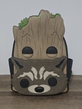 Loungefly POP Marvel Guardians of the Galaxy Rocket & Groot Mini Backpack picture