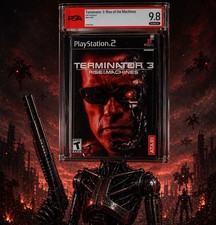 Terminator 3 Rise Of The Machines • PSA 9.8 A+ • PlayStation 2 PS2 • Not VGA/CGC picture