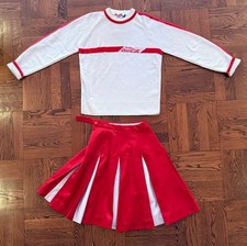 Vtg Cheerleader Set, embroider