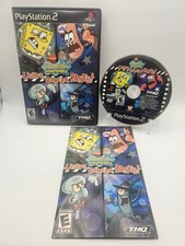 SpongeBob SquarePants: Lights, Camera, Pants Playstation 2 Complete CIB Tested picture