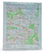 Topographic 1964 USGS Map Storm King Mountain Colorado picture
