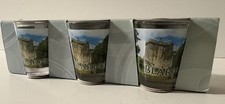 VTG Blarney Castle 3pc Shot Glass Set Made In Ireland RARE FIND picture