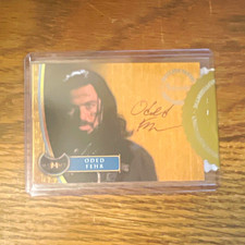 Inkworks 2001 The Mummy Returns Oded Fehr Autograph Card. Unbroken seal. picture