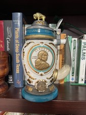 The Bradford Exchange Sacagawea Golden Dollar Buffalo Nickel Heirloom Stein picture