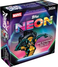 2026 Topps Neon Marvel Mega Box Brand  New PreSale QTY picture