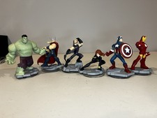 Disney Infinity 2.0 Marvel Avengers Figures lot of 6 picture