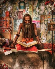 Real Aghori Made Kali Ashta Siddhi Necklace - Obtained 8 Occult Psychic Powers picture