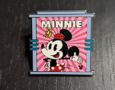 2026 Disney Hidden Mickey Wave B Minnie Mouse Parking Lot Sign WDW Trading Pin picture