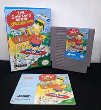 The Simpsons Bart vs the Space Mutants (Nintendo NES, 1985) Excellent Condition picture