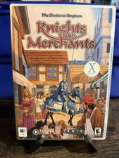 KNIGHTS AND MERCHANTS The Shattered Kingdom Mac OS X MacPlay Macintosh CD-ROM picture