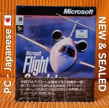 Microsoft Flight Simulator for Windows 95 - PC Japanese - NEW SEALED and RARE picture
