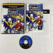 SEGA Sonic Heroes Player’s Choice Nintendo GameCube CIB w/ Manual picture