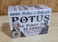 2020 Historic Autographs POTUS Sealed Retail Box picture