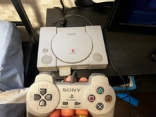 PlayStation PS1 Console with Original Controller, 8MB Memory Card & 2 Games picture