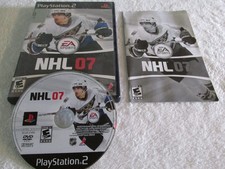 NHL 07 (Sony PlayStation 2, 2006) TESTED, WORKING...see pics.  Complete. picture
