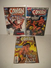 Conan the Barbarian: The Usurper #1-3 complete set Marvel Comics picture