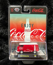 M2 Machines Coca-Cola 1960 VW Delivery Van Red/White Diecast New picture