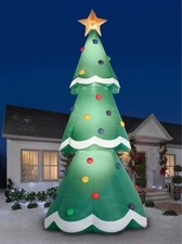 20 FT COLOSSAL CHRISTMAS TREE AIRBLOWN LIGHTED YARD INFLATABLE picture