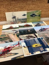 Lot Of (14) Bell Helicopter 407/ Air Medical 8” x 10” Picture Prints C-1 Lot # 8 picture