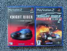 ps2 KNIGHT RIDER The Game 1 + 2 PAL UK EXCLUSIVE TITLES *Pls Read Description* picture