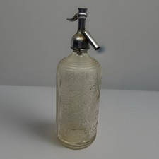 Vintage Rock Creek Ginger Ale Co. Seltzer Bottle Clear Embossed Washington, D.C. picture