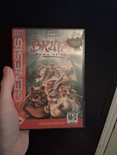 Brutal: Paws of Fury Sega Genesis GameTek MA-13 1994 Manual Unique Moves picture