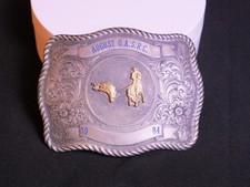 Vtg Gist Sterling Silver Overlay 
